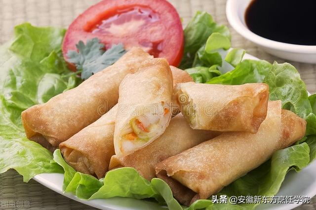 混沌皮做春卷怎么做（超市买回来的春卷怎么做）