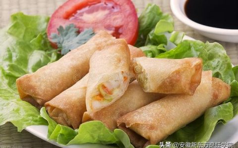 混沌皮做春卷怎么做（超市买回来的春卷怎么做）