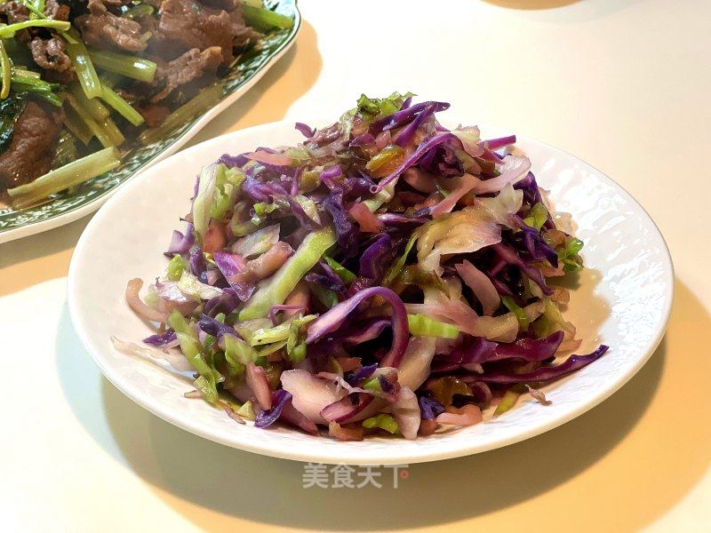 卷心菜紫甘蓝的做法