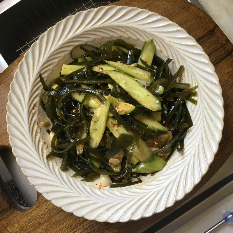 海带拌黄瓜的做法