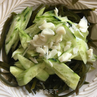 海带拌黄瓜的做法步骤：7