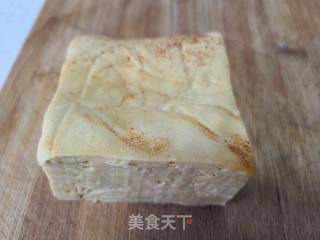 凉拌紫色萝卜五香豆腐的做法步骤：3