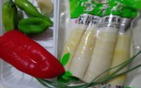 凉拌竹笋的做法