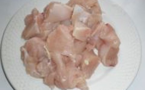 牙签鸡肉的做法